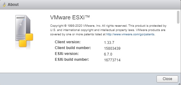 esxi update no space left on device